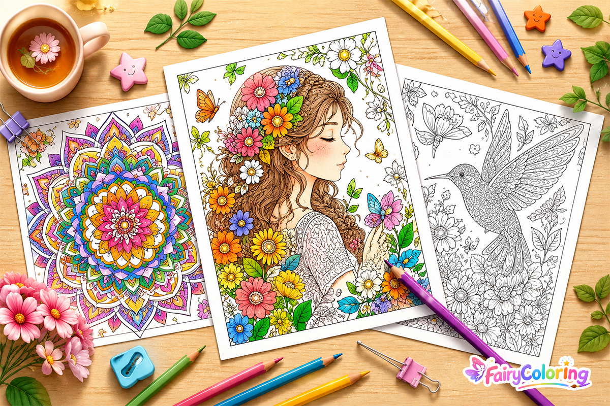Coloring games for adults